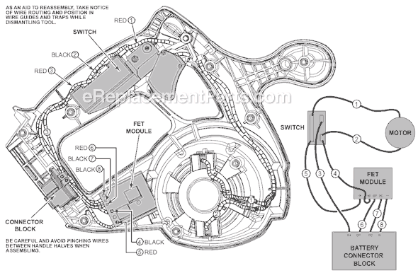 Page B Diagram and Parts List for 2630-22 SER B57A Milwaukee Circular Saw