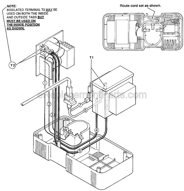 Page B Diagram and Parts List for 48-59-0030 SER 768-1001 Milwaukee Charger