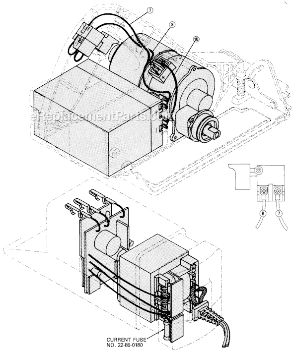 Page B Diagram and Parts List for 6305 SER 84-12-10 Milwaukee Circular Saw