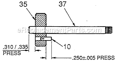 Page B Diagram and Parts List for 6517 SER 858A Milwaukee Reciprocating Saw