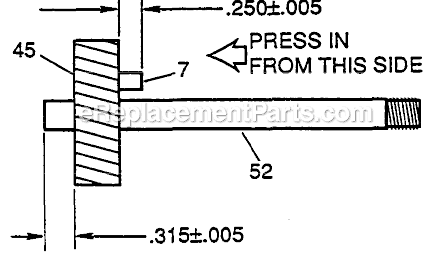 Page B Diagram and Parts List for 6528 SER 775A Milwaukee Reciprocating Saw