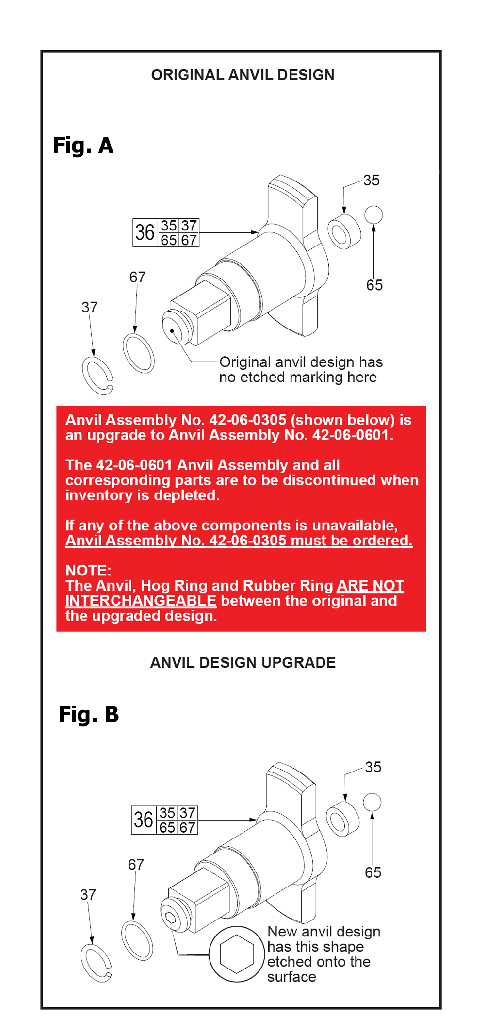 Fig-1 Diagram and Parts List for 2651-22 B77C Milwaukee Impact Driver