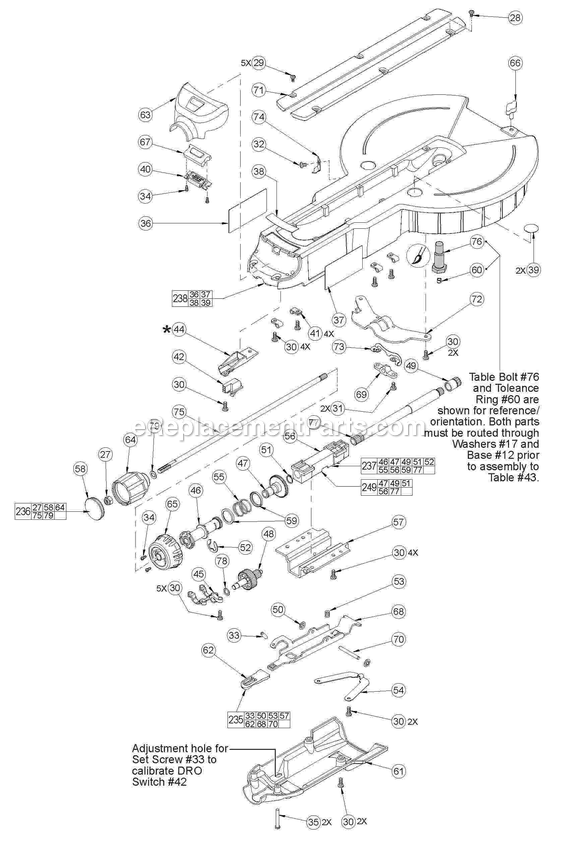 Page 2 Diagram and Parts List for 6955-20 B26A Milwaukee Miscellaneous