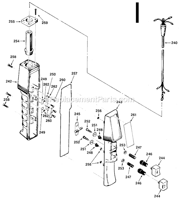 Page I Diagram and Parts List for 9570 SER 486 Milwaukee Hoist & Winch