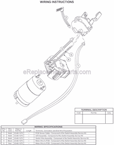 Page V Diagram and Parts List for 0490-20 SER B13A Milwaukee Electric Drill