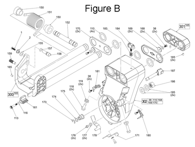 Part Location Diagram of 42-40-0936 Milwaukee Lower Guard Linkage Bushing