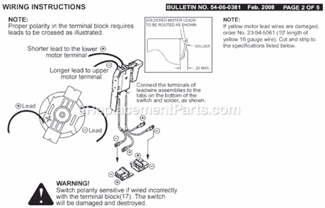 Page B Diagram and Parts List for 0615-24 SER A76C Milwaukee Cordless Drill