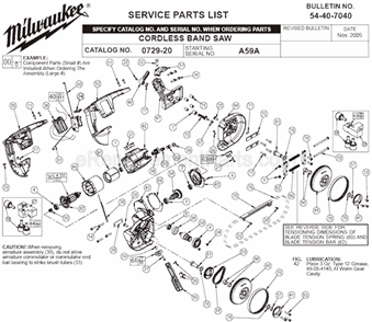 Part Location Diagram of 34-60-1400 Milwaukee Snap Ring
