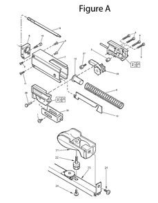 Fig-1 Diagram and Parts List for 6708-51 132A Milwaukee Electric Drill