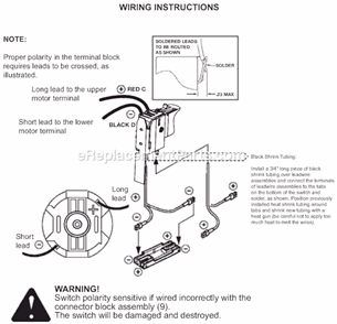 Page B Diagram and Parts List for 0822-24 SER A98A Milwaukee Electric Drill