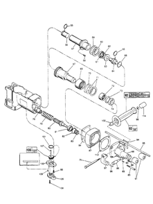Fig-1 Diagram and Parts List for 5345-4 688-1001 Milwaukee Hammer Drill