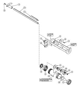 Fig-1 Diagram and Parts List for 6562-51 A63A Milwaukee Miscellaneous