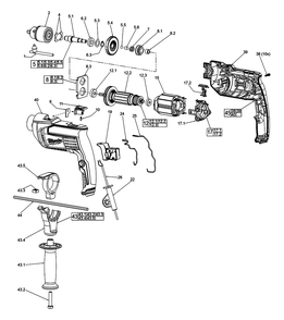 Part Location Diagram of 22-64-5364 Milwaukee Power Cord 230 Volt