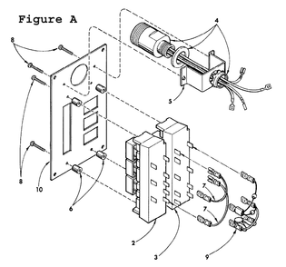 Part Location Diagram of 23-38-2750 Milwaukee Rectifier assembly