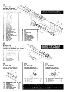 Fig-1 Diagram and Parts List for 6780-20 A54D Milwaukee Electric Drill