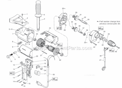 Part Location Diagram of 22-64-1246 Milwaukee Cord Set