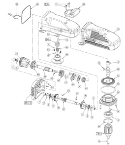 Part Location Diagram of 02-04-2031 Milwaukee Ball Bearing