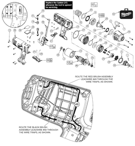 Fig-0 Diagram and Parts List for 0779-20  Milwaukee Impact Driver
