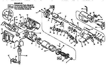 Part Location Diagram of 45-06-0500 Milwaukee Felt seal