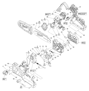 Part Location Diagram of 05-89-2001 Milwaukee Chain Tensioning Post