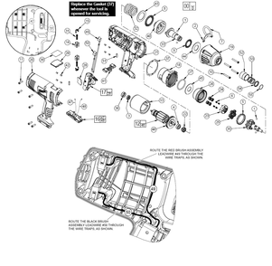 Fig-0 Diagram and Parts List for 0799-20  Milwaukee Impact Driver