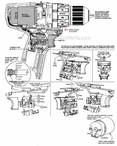 Page B Diagram and Parts List for 241120  Milwaukee Cordless Drill