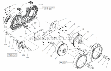 Part Location Diagram of 06-57-2429 Milwaukee Hex Nut