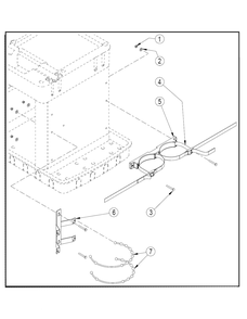 Fig-0 Diagram and Parts List for 48-60-5105  Milwaukee Tool Stand & Cart