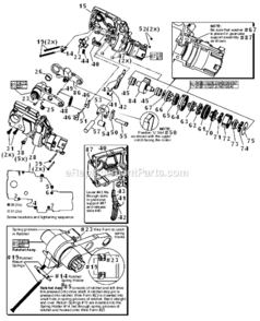 Part Location Diagram of 40-50-3220 Milwaukee Drive Link Return Spring