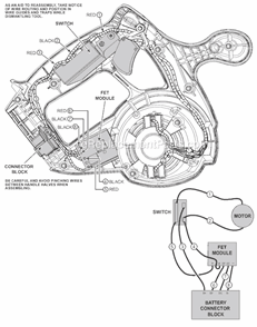 Page B Diagram and Parts List for 2630-20 SER B57A Milwaukee Circular Saw