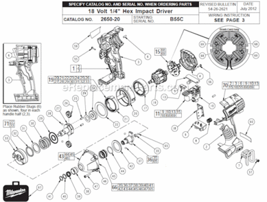 Part Location Diagram of 40-50-1090 Milwaukee Compression Spring