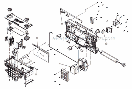 Page B Diagram and Parts List for 2790-20 C33A Milwaukee Radio