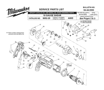 Part Location Diagram of 42-40-0520 Milwaukee Bushing