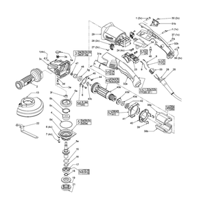 Part Location Diagram of 18-07-0310 Milwaukee Field Assembly
