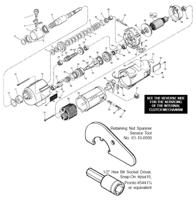 Fig-0 Diagram and Parts List for 4097-20  Milwaukee Drill