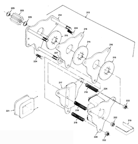 Fig-5 Diagram and Parts List for 9570  Milwaukee Hoist & Winch