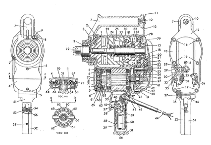 Fig-0 Diagram and Parts List for 9080 540-1001 Milwaukee Impact Driver