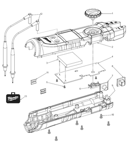 Part Location Diagram of 44-06-0080 Milwaukee ICD Module