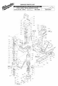 Part Location Diagram of 34-60-2520 Milwaukee Retaining Ring