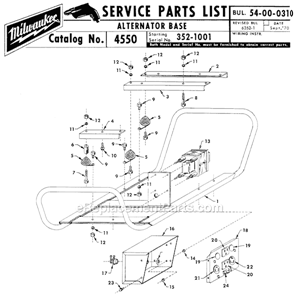 Part Location Diagram of 44-68-0090 Milwaukee Plug