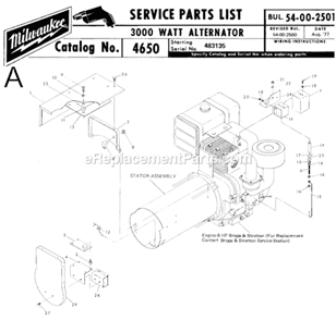 Part Location Diagram of 45-88-7195 Milwaukee 10 Flat Washer