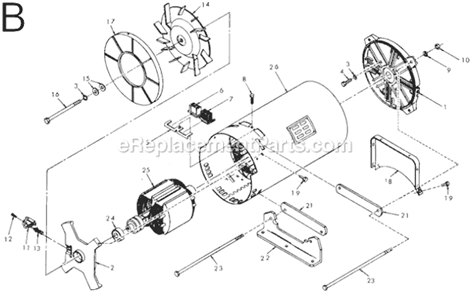 Part Location Diagram of 42-92-0740 Milwaukee Panel Shroud Back