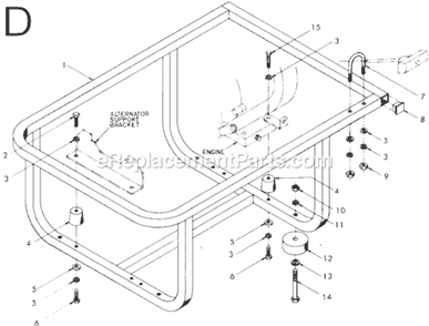 Part Location Diagram of 43-33-0300 Milwaukee Dampener Fitting