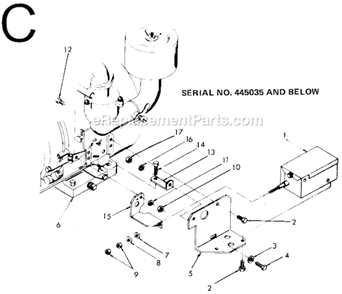 Part Location Diagram of 45-88-7050 Milwaukee Flat Washer