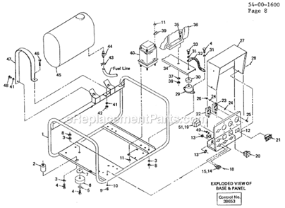 Part Location Diagram of 45-36-0785 Milwaukee Spacer