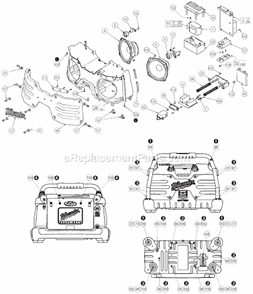 Part Location Diagram of 23-66-0740 Milwaukee Volume Control Switch