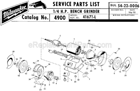 Part Location Diagram of 06-57-5040 Milwaukee 5/16-18 Hex Lock Nut
