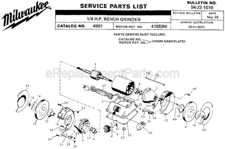 Part Location Diagram of 06-55-3300 Milwaukee 5/8-18 Hex Nut