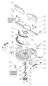 Fig-0 Diagram and Parts List for 6950-20  Milwaukee Saw