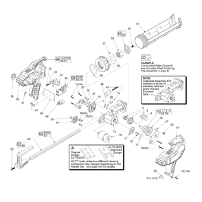 Fig-0 Diagram and Parts List for 2441-21 E34A Milwaukee Miscellaneous